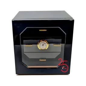 Black Piano Gloss Finish 75 cc Humidor