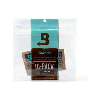 Boveda Humidipaks - 62% Humidity Control 10-Pack