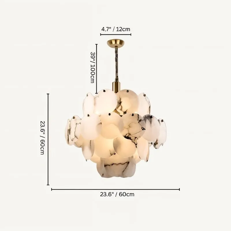 Caelum Alabaster Chandelier