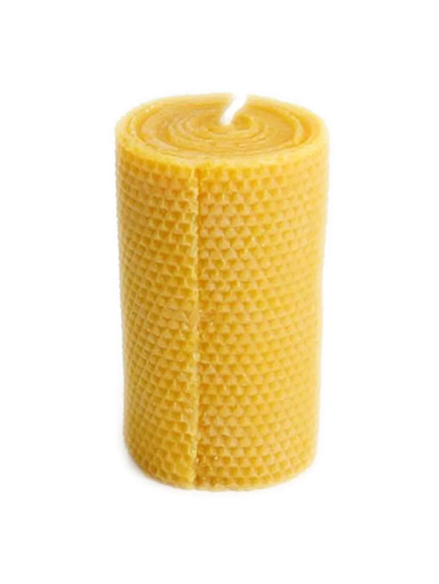 Candle, Honeycomb, 100% Pure Beeswax, Handmade
