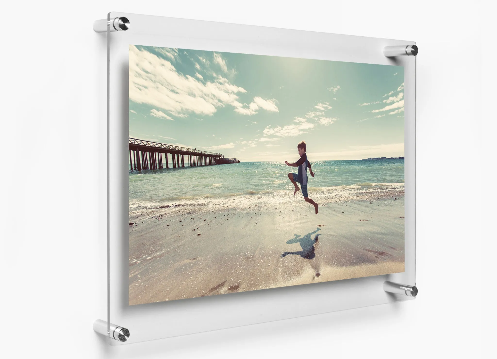 Case Pack of Four 19" x 23" Double Panel Wall Frames for 16x20" Art