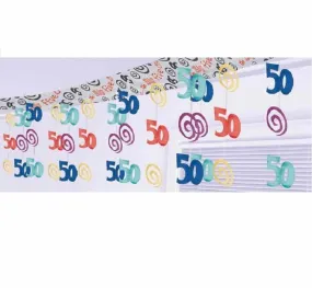 Ceiling Canopy - Birthday 50th