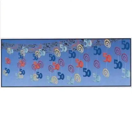 Ceiling Canopy - Birthday 50th