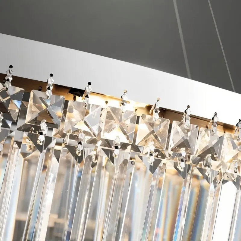 Chris Crystal Round Chandelier