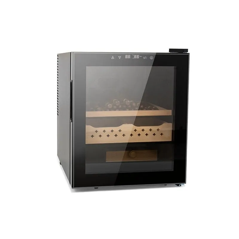 Cigar Humidors with 3-IN-1 Cooling - Heating & Humidity Control, 250 Counts Capacity Cigar Humidor Humidifiers with Constant Temperature Controller (50L)
