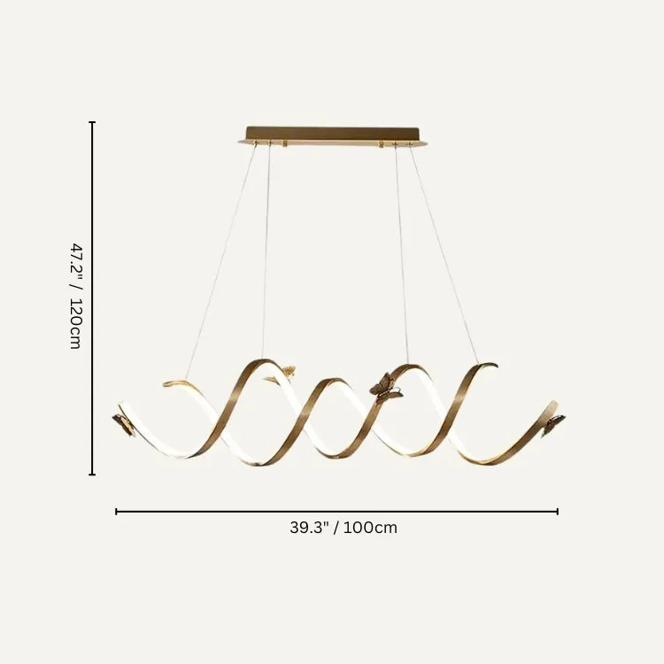 Claro Linear Chandelier