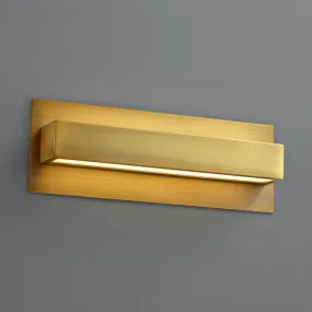 Cold-rolled steel Aged Brass Vanity Light - Small