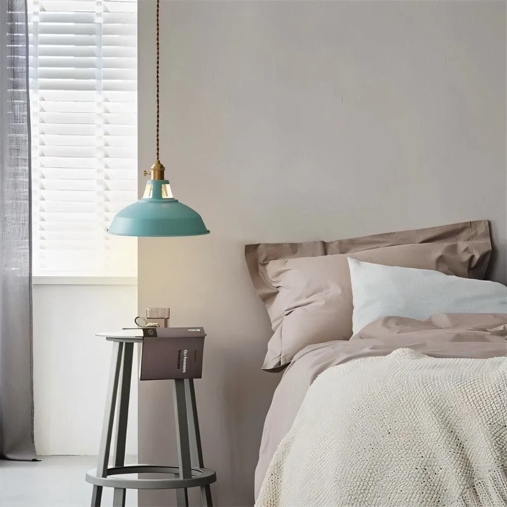 Color Block Shade Pendant Light