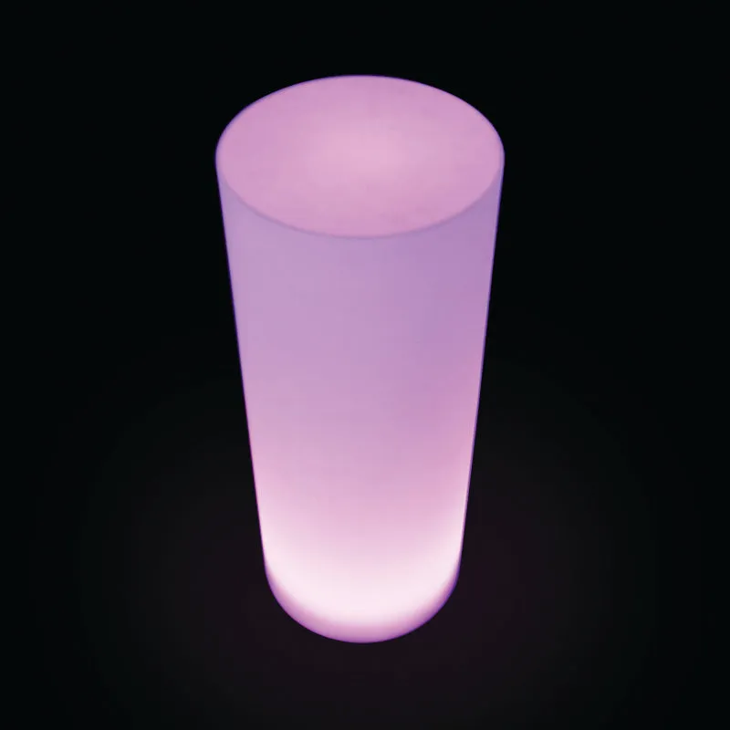 Colour Changing Cylinder - Large with Adaptor
