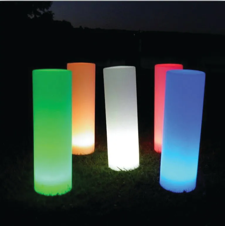 Colour Changing Cylinder - Large with Adaptor