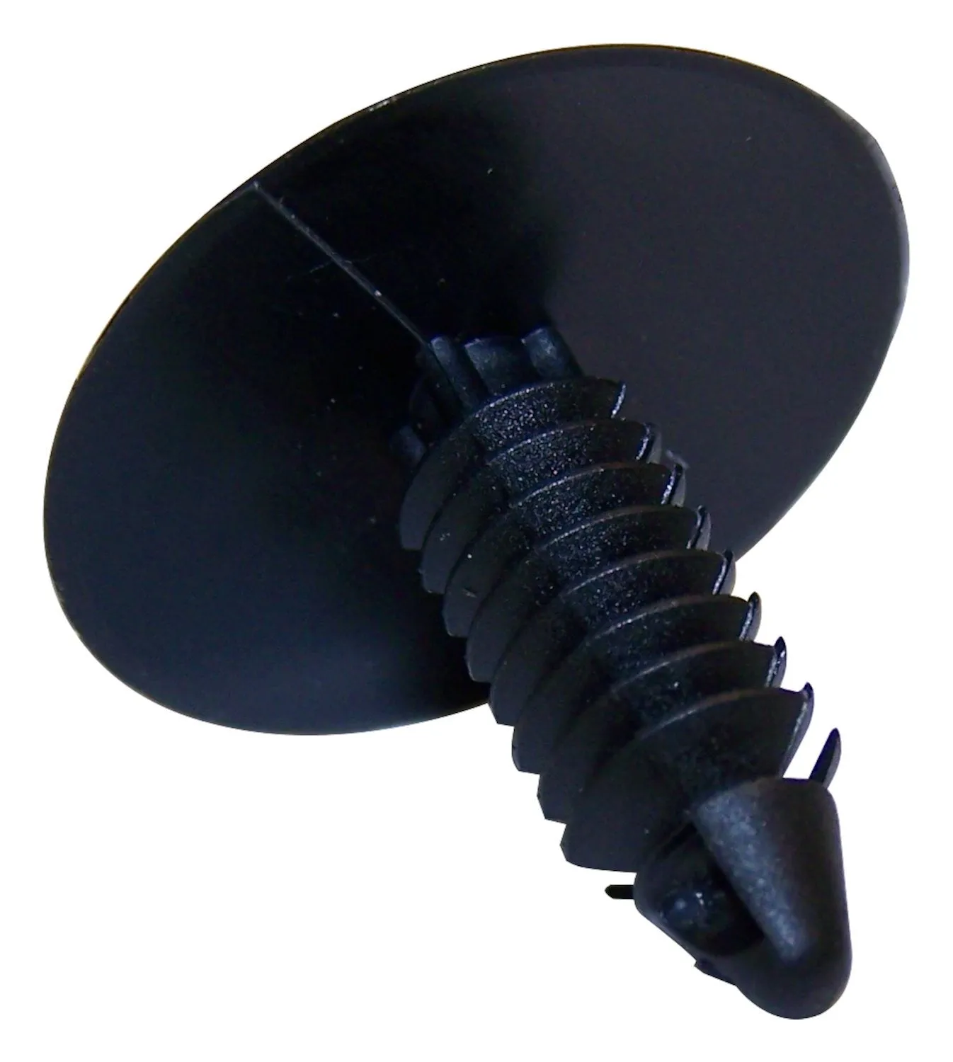 Crown Automotive Jeep Replacement 6506293AA Push Pin; Black; Plastic; Multiple Uses;