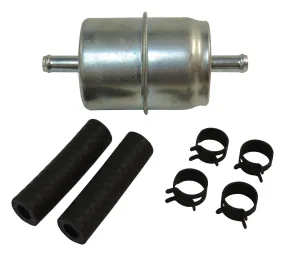 Crown Automotive Jeep Replacement J8992638 Fuel Filter Kit; Kit Includes Fuel Filter/Hose/Clamps;