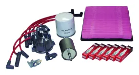 Crown Automotive Jeep Replacement TK10 Tune-Up Kit; Incl. Air Filter/Oil Filter/Spark Plugs;