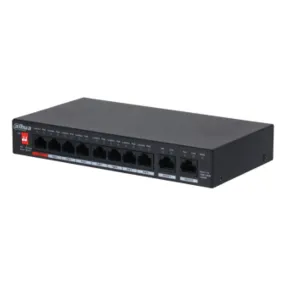 Dahua 10 Port Gigabit Unmanaged Desktop Switch With 8 Port PoE DH-PFS3010-8GT-96