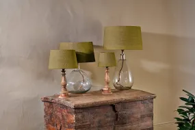 Dia Jute Lampshade - Olive