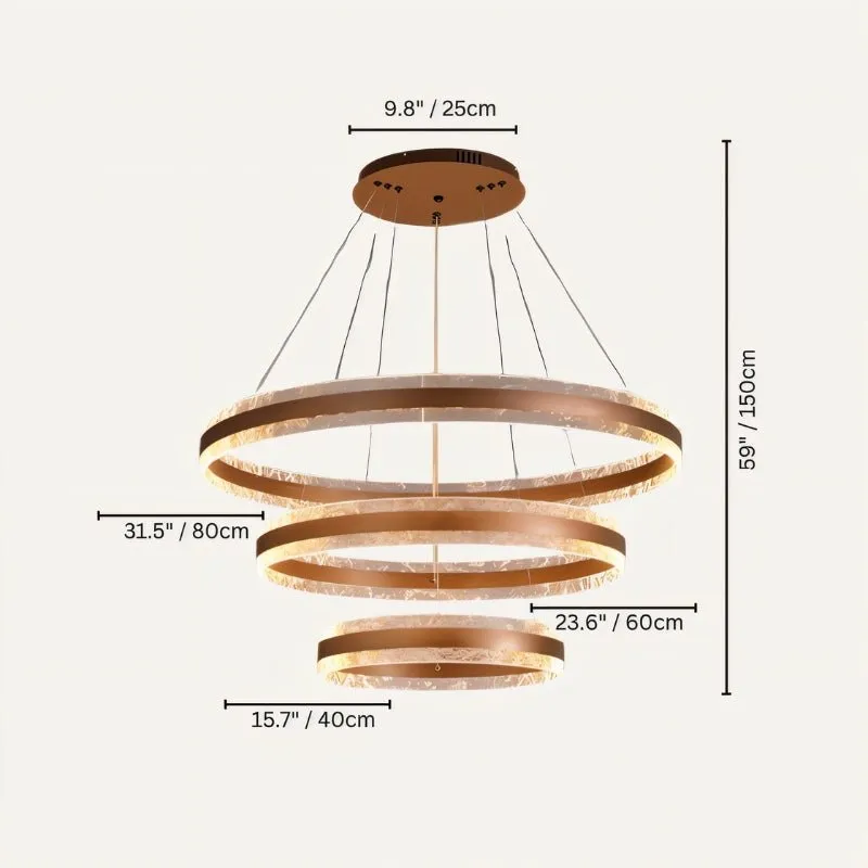 Dingir Round Chandelier