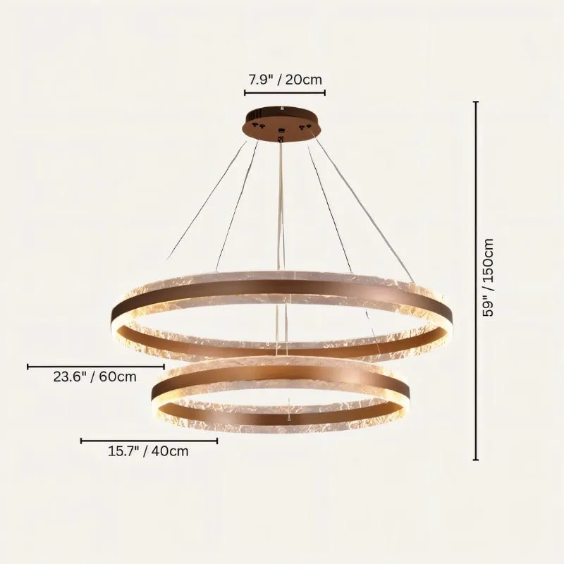 Dingir Round Chandelier