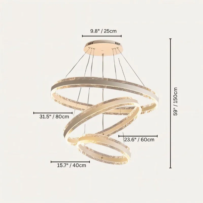 Dingir Round Chandelier