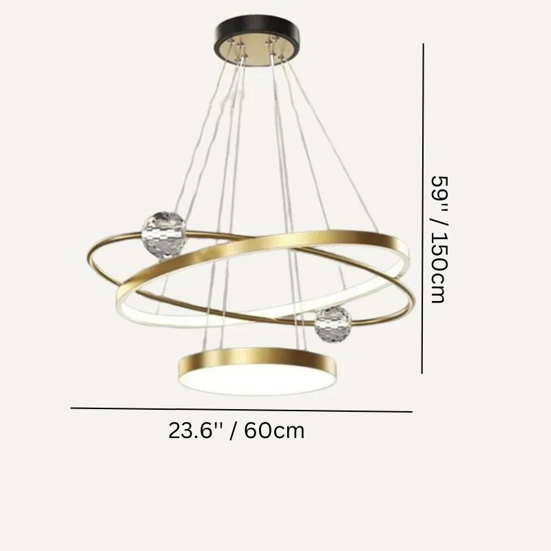 Dipana Round Chandeliers