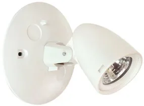 Dual-Lite Led Indoor Emergency Remote Lighting White Single Head 3 Watt 6 Volt