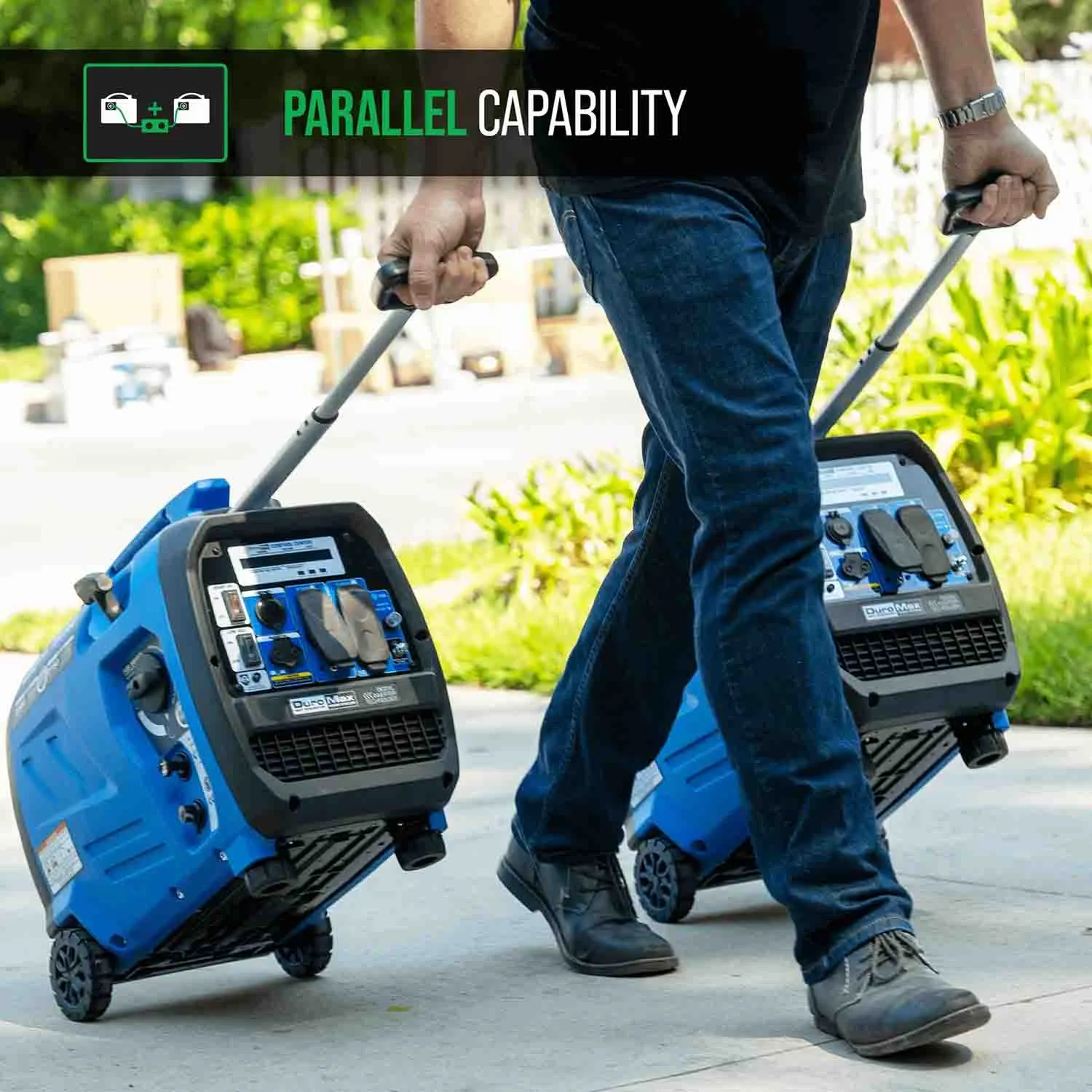 DuroMax XP2300iH Dual Fuel Portable Inverter Generator w/ CO Alert | 2300 Watts
