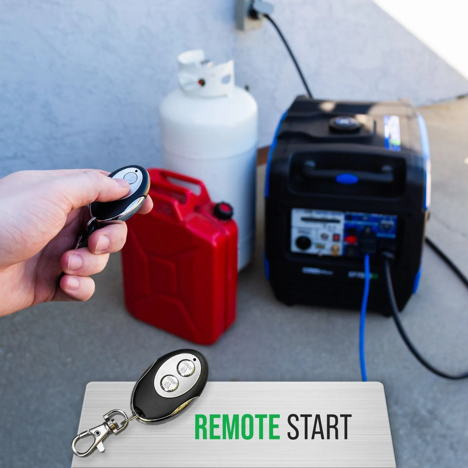 DuroMax XP7000iH Portable Dual Fuel Inverter Generator w/ CO Alert | 7000 Watts