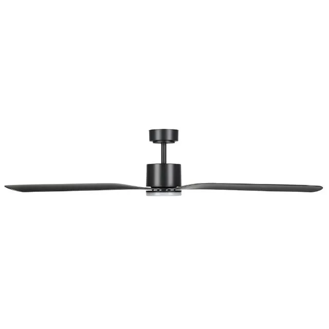 Eglo Iluka 60 Inch DC Fan 18W LED Tri-Col Black