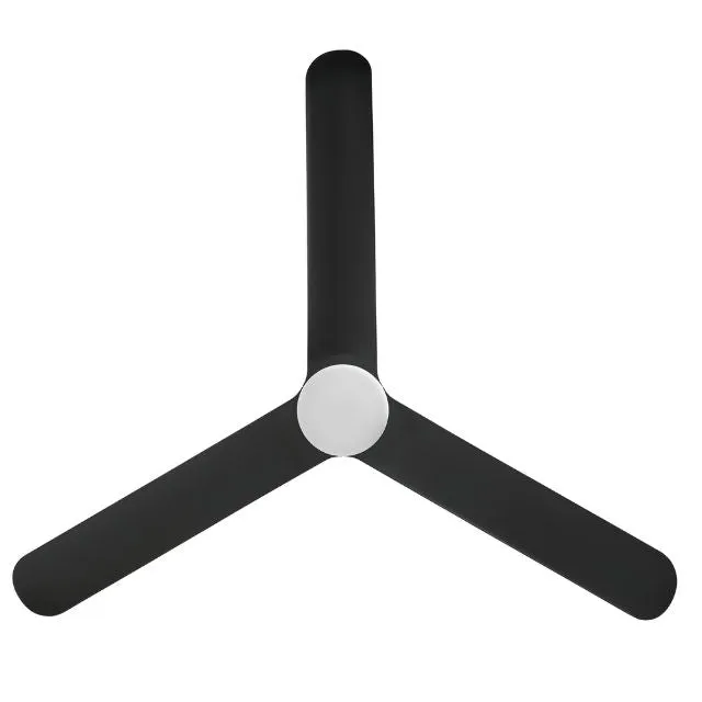 Eglo Iluka 60 Inch DC Fan 18W LED Tri-Col Black