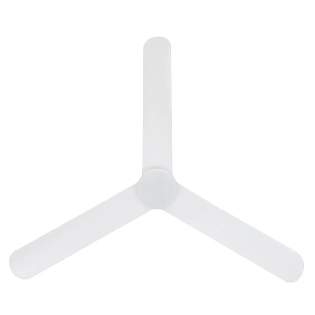 Eglo Iluka 60 Inch DC Fan 18W LED Tri-Col White Hugger