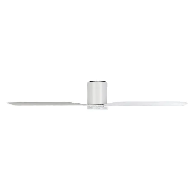 Eglo Iluka 60 Inch DC Fan 18W LED Tri-Col White Hugger