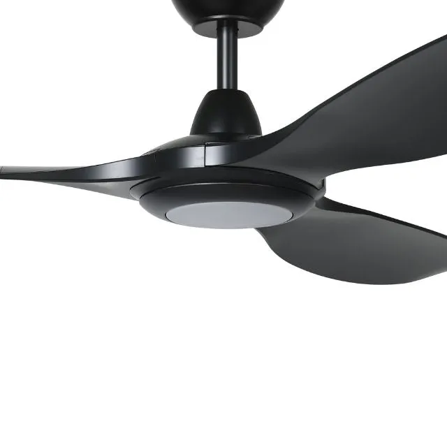 Eglo Kurrawa 60 Inch DC Fan 20W LED Tri-Col Black