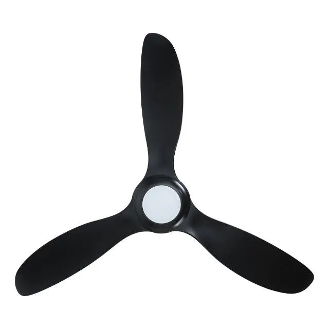 Eglo Kurrawa 60 Inch DC Fan 20W LED Tri-Col Black
