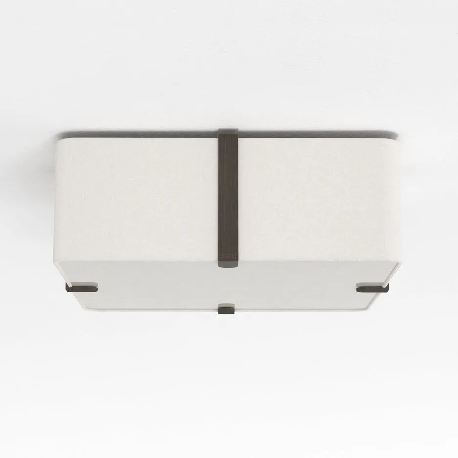 Elba Square Flush Mount