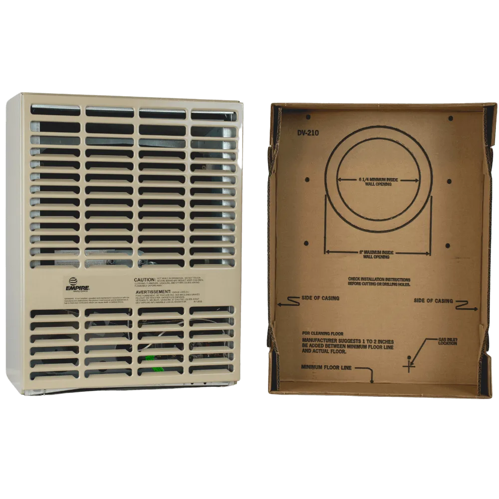 Empire 10,000 BTU Direct Vent Propane Heater