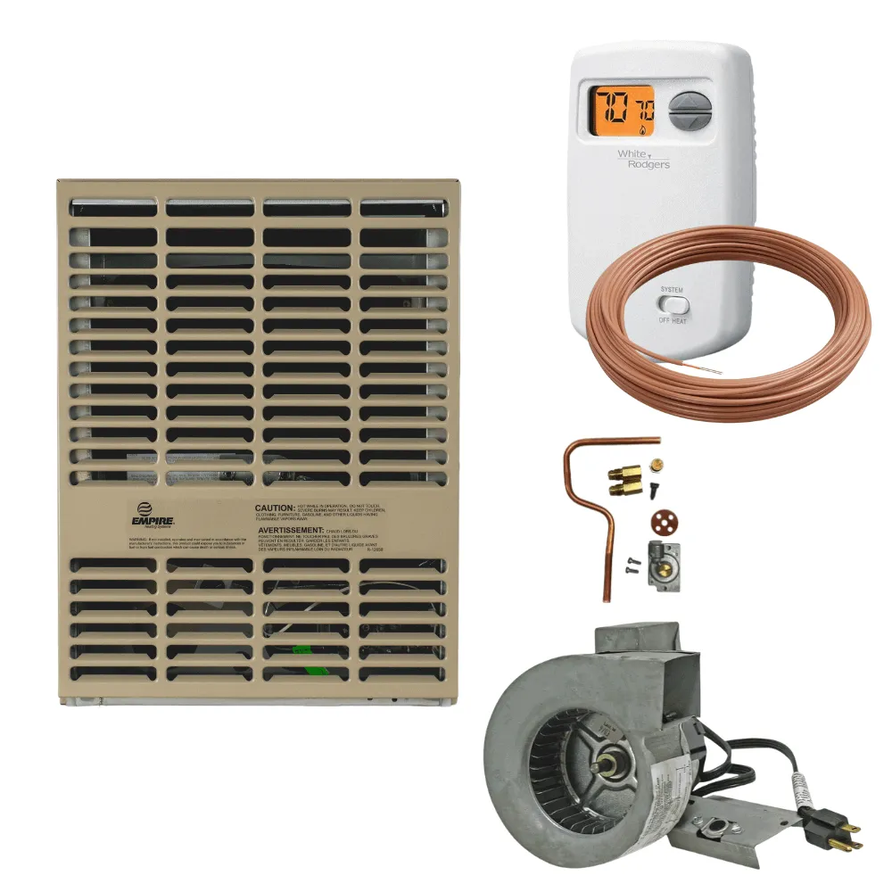 Empire 10,000 BTU Direct Vent Propane Heater