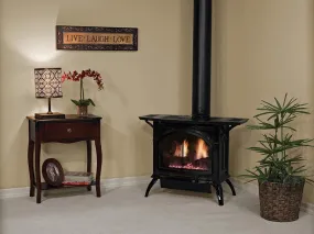 Empire White Mountain Hearth Spirit Stove Steel Direct-Vent Millivolt Small DVP20MS30F