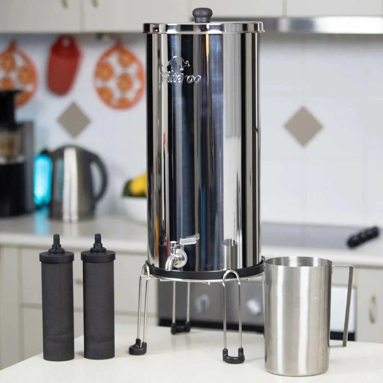 Filteroo Superoo 16L Stainless Steel Gravity Water Filter