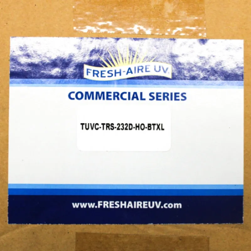 Fresh-Aire 32" High-Output Dual Blue-Tube XL UV System TUVC-TRS-232D-HO-BTXL