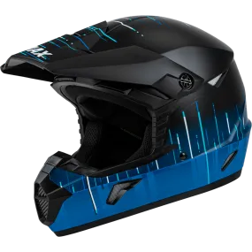 Gmax MX-46 Frequency Off-Road Helmet Matte Black/lBue