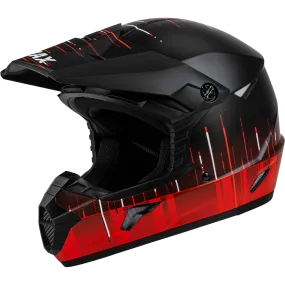 Gmax MX-46 Frequency Off-Road Helmet Matte Black/Red