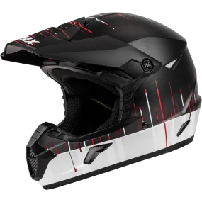 Gmax MX-46 Frequency Off-Road Helmet Matte Black/White