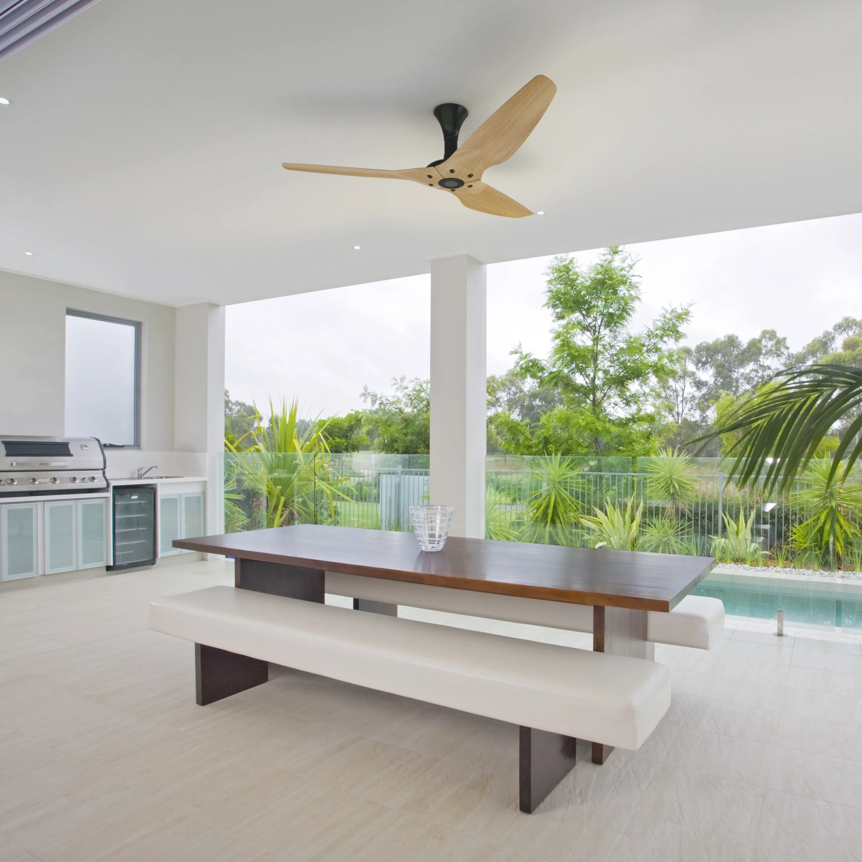 Haiku Outdoor Low Profile Ceiling Fan