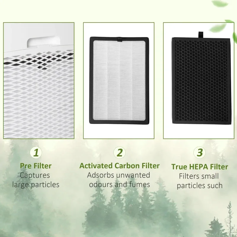 HOMCOM Air Purifiers - White