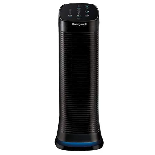 Honeywell HFD320 Air Genius 5 Air Purifier, Large Rooms (250 sq. ft.) Black