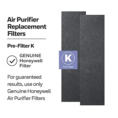 Honeywell HFD320 Air Genius 5 Air Purifier, Large Rooms (250 sq. ft.) Black