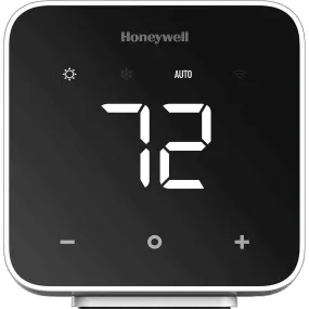 Honeywell Home D6 Thermostat, Black
