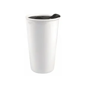 HPN ORCA Premium 12 oz. Sublimation Ceramic Travel Tumbler with Black Lid - 24 per Case