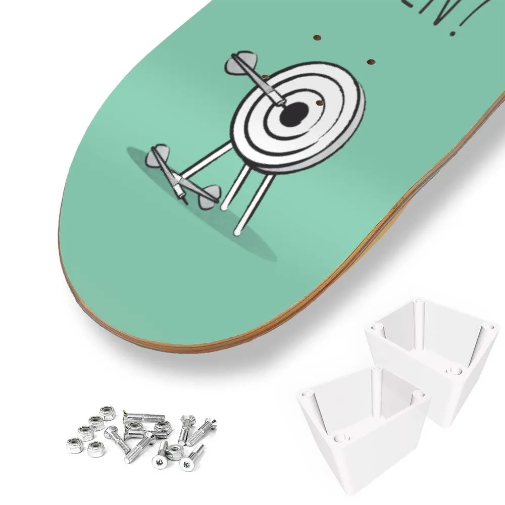If Not Now, When? | Inspirational Phrases | Skateboard Wall Art, Mural & Skate Deck Art | Home Decor | Wall Decor