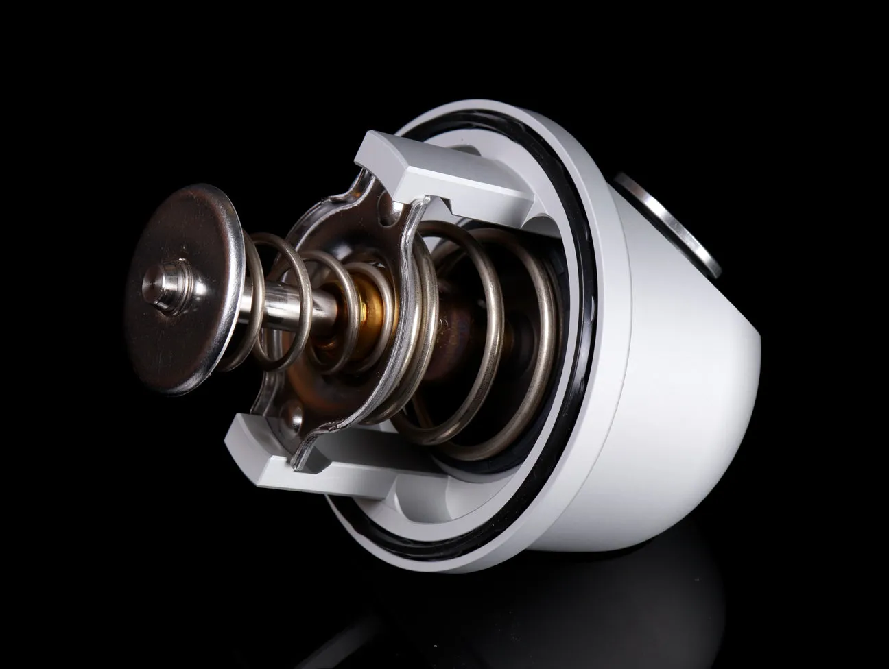 K-Tuned K-Series Swivel Neck Thermostat 1.25"/16AN Fitting