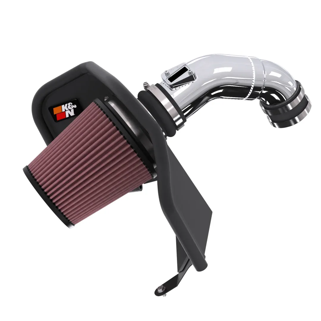 K&N Cold Air Intake System High Flow Air Filter Aluminum Tube For Tacoma (2024-Current)